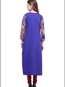 Red & Blue Kurti