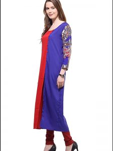 Red & Blue Kurti