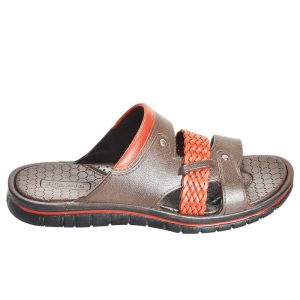 Men's Brown Colour Rubber Sandals