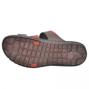 Men's Brown Colour Rubber Sandals