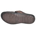 Men's Brown Colour Rubber Sandals
