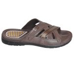 Men's Brown Colour Rubber Sandals