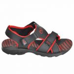 Men's Red Colour Synthetic Leather Sandals