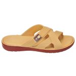 Men's Cream Colour Rubber Sandals