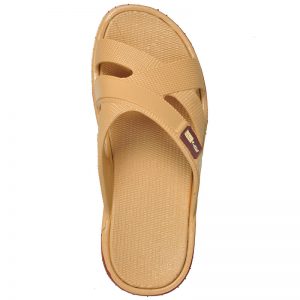 Men's Cream Colour Rubber Sandals