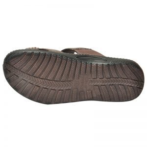 Men's Brown Colour PVC Sandals