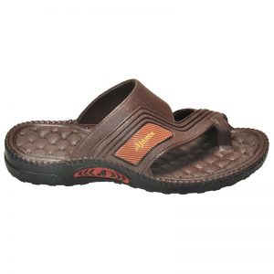 Men's Brown Colour PVC Sandals