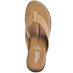 Women's Beige Colour Synthetic Leather Sandals