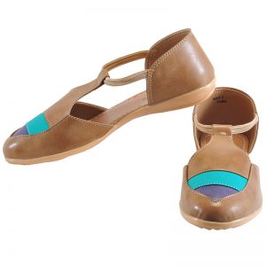 Women's Beige Colour Synthetic Leather Sandals