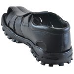 Men's Black Colour Synthetic Leather Sandals