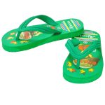 Kid's Green Colour EVA Flip Flops