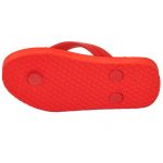 Kid's Red Colour EVA Flip Flops