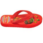 Kid's Red Colour EVA Flip Flops