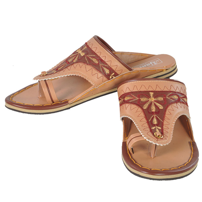 Men s Black Colour Synthetic Leather Kolhapuri Chappals Zakarto