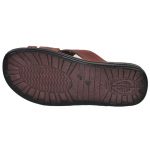 Men's Brown Colour PU Sandals