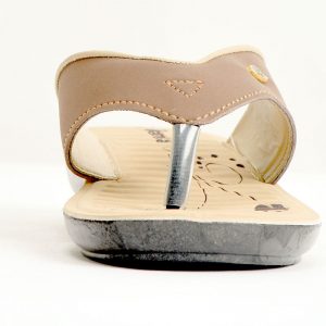 Women's Beige Colour PU Sandals