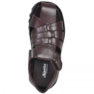 Men's Brown Colour Leather Sandals