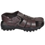 Men's Brown Colour Leather Sandals