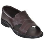 Men's Brown Colour Leather Peshawari Sandals