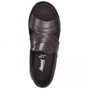 Men's Brown Colour Leather Peshawari Sandals