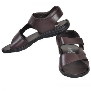 Men's Brown Colour Leather Peshawari Sandals
