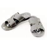 Men's Grey Colour PU Sandals