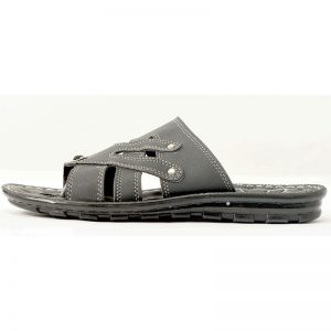 Men's Grey Colour PU Sandals