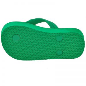 Kid's Green Colour EVA Flip Flops