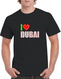 I Love DUBAI LED T-SHIRT