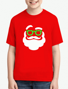 Happy Santa LED T-shirt