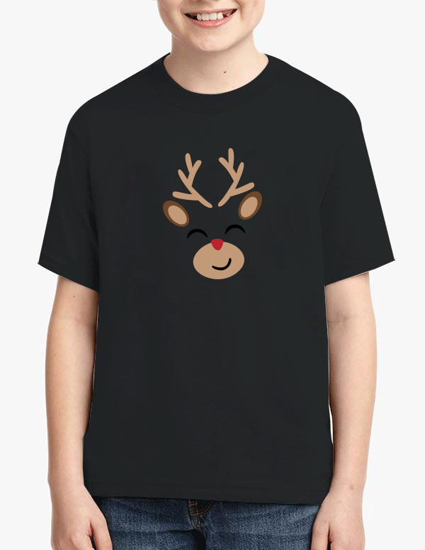 Reindeer Christmas LED T-shirt