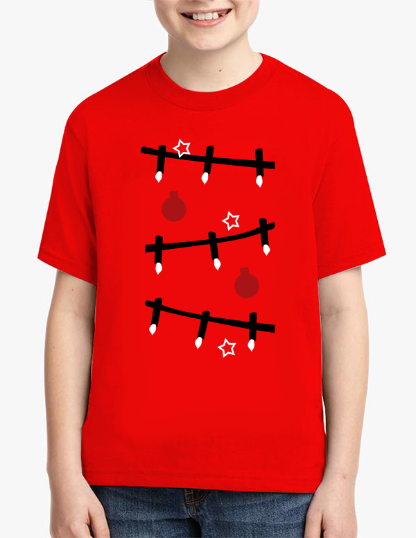 Christmas Lights LED T-shirt