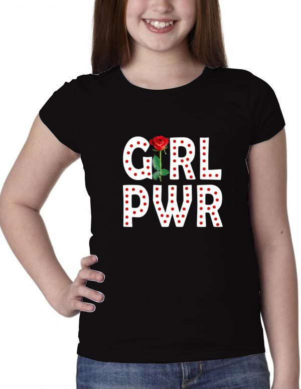 Girl Power LED T-shirt