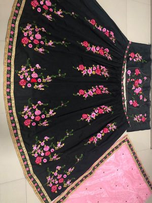 Bridal Heavy Embroidery Lehenga Choli Set