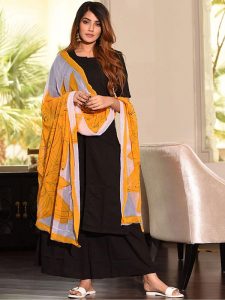 Rutba Khan Reyon Cotton Kurti