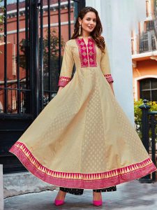 Heavy Reyon & Cotton Kurti