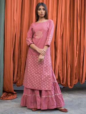 Shaamiya Ethnic Work Kurta And Dupatta