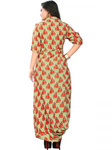 Multi Color Reyon Printed Kurti