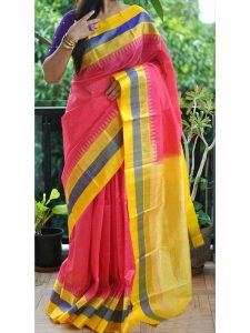 Women'S Zarna Silk Saree With Blouse Piece