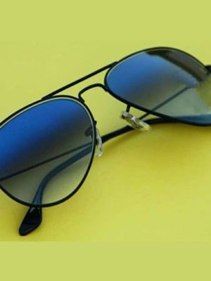 Black And Blue Color Sunglasses