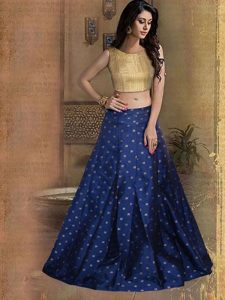 Exclusive Heavy Banglori Satin Silk With American Crepe Inner