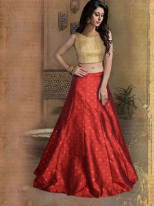Exclusive Heavy Banglori Satin Silk With American Crepe Inner