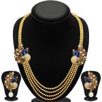 Fine Gold Plated Set Of 2 Necklace Set Combo For Women