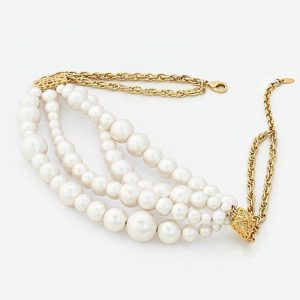 Ritzy Bollywood Inspired Pearl Necklace For Women