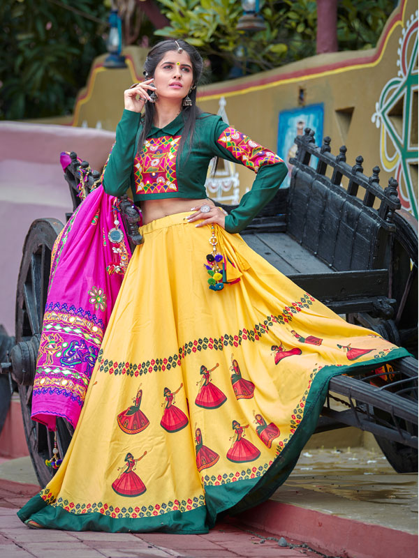 Navratri sales lehenga online