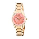 Fossil End-Of-Season Justine Analog Pink Dial Women'S Watch -Bq1761