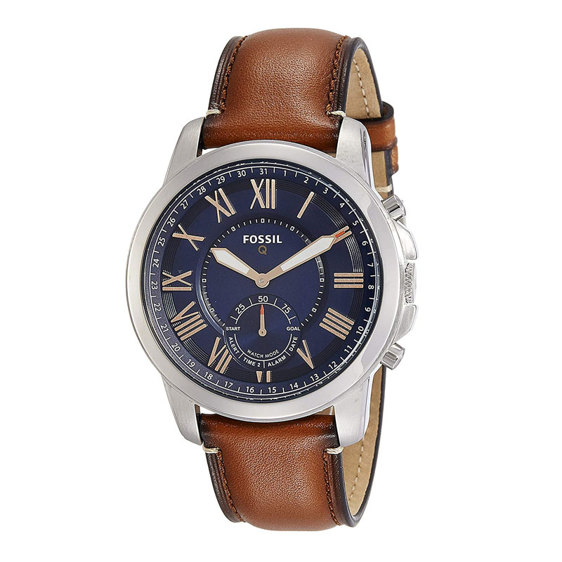 Fossil Digital Blue Dial Unisex Hybrid Smartwatch Ftw1122 Zakarto