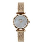 Fossil Womens Mother Of Pearl Metallic Analogue Watch -Es4442I (White_Free Size)
