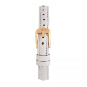 Fossil Womens Leather Analogue Watch -Es4529I (White_Free Size)