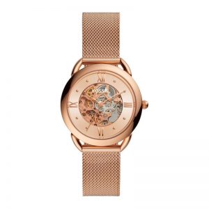 Fossil Analog Gold Dial Women'S Watch-Me3165